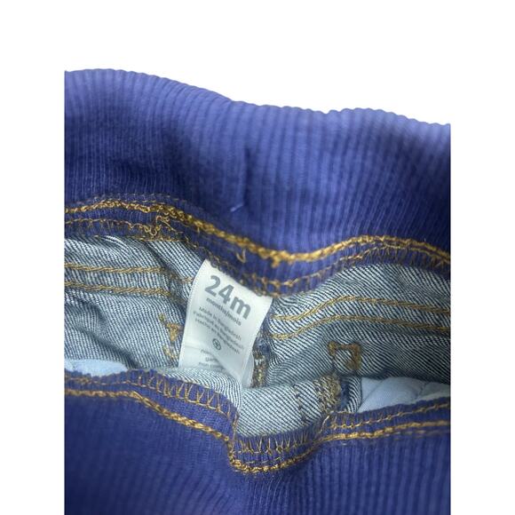 Carter’s Baby Boy Pull-On Jeans 24M NWT Denim Pants Elastic Waist Drawstring - Picture 3 of 4